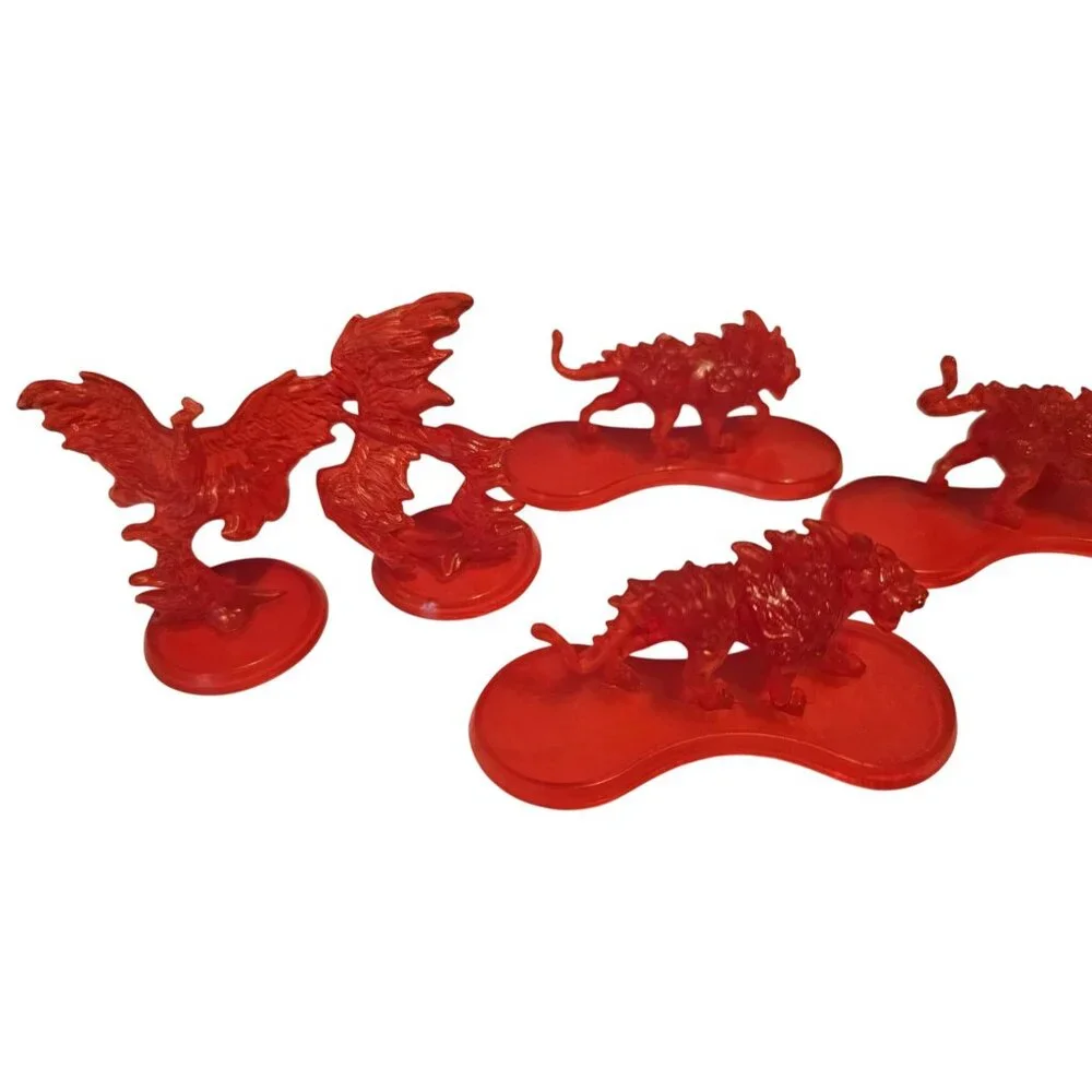 Magic The Gathering Game Arena of the Planeswalkers 10 Replacement Red Figures
